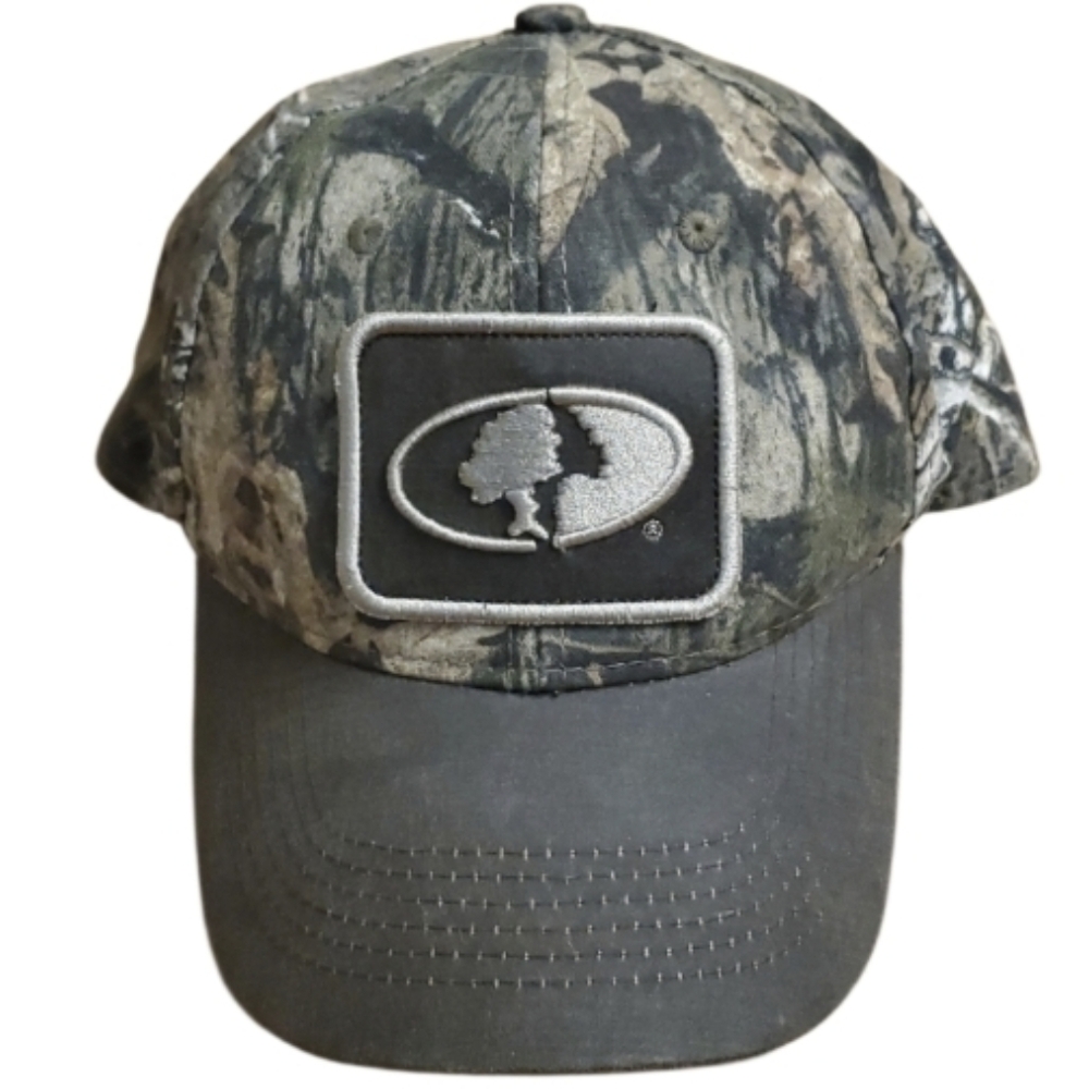 Mossy Oak Camo Snapback Baseball Cap with Tree Logo